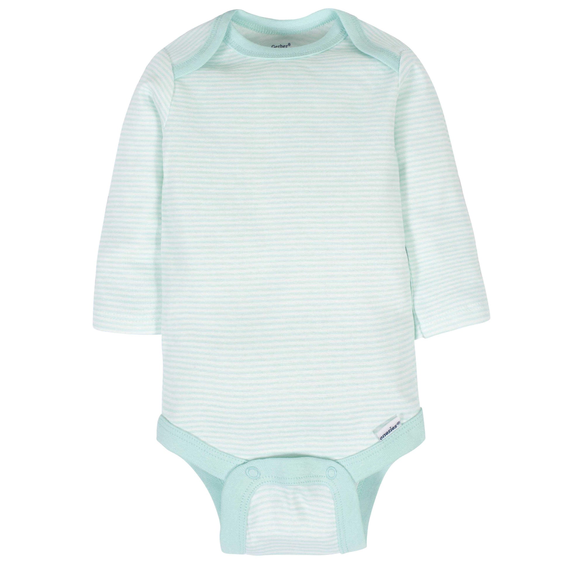 6-Pack Baby Neutral Animals Long Sleeve Onesies® Bodysuits