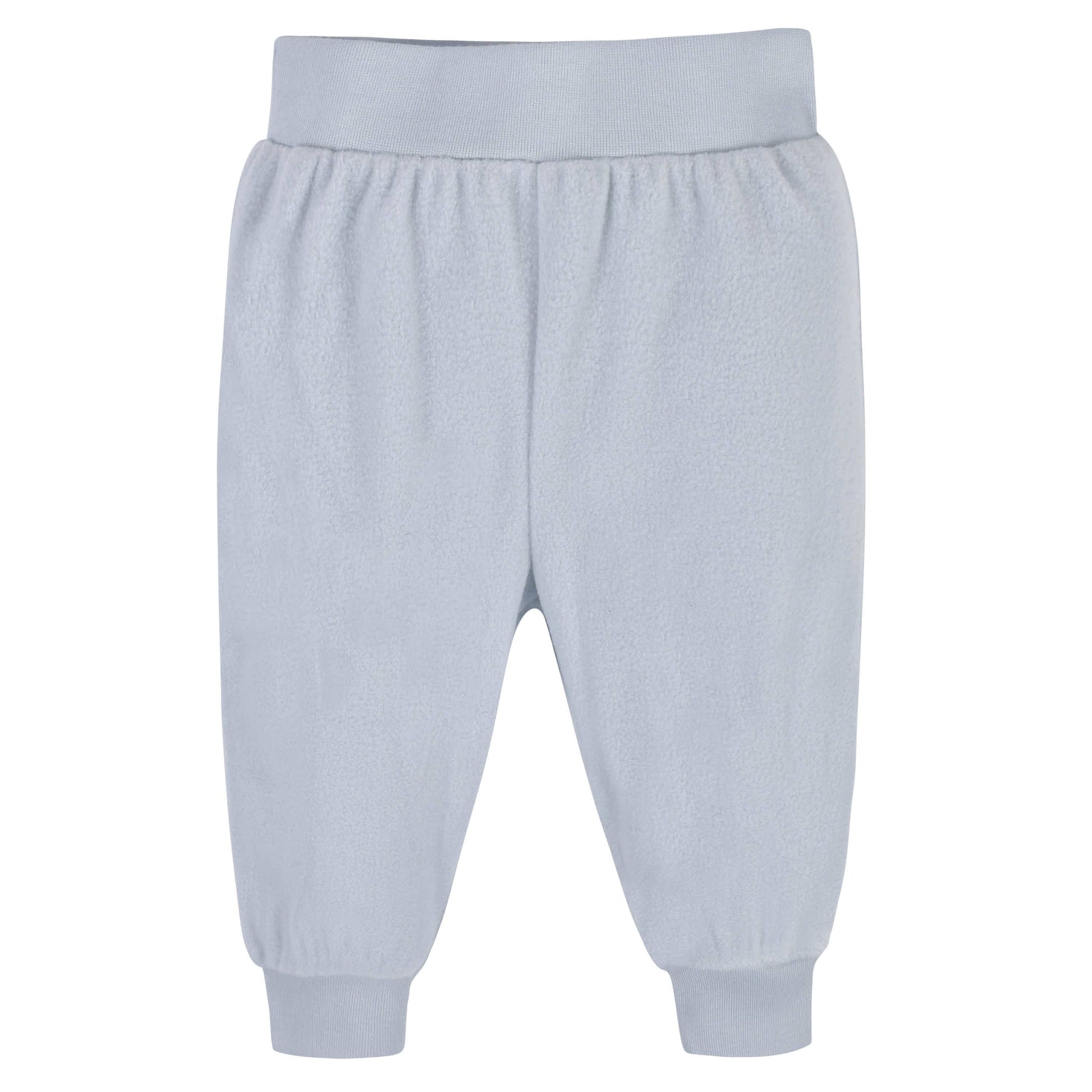 4-Pack Baby Boys Navy & Gray Microfleece Pants-Gerber Childrenswear