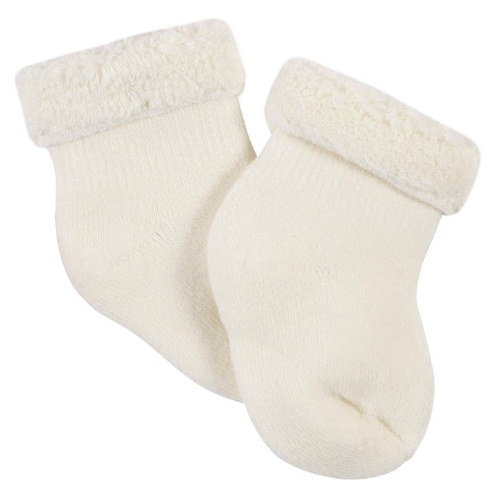 6-Pack Baby Boys Bear Wiggle-Proof™ Terry Bootie Socks-Gerber Childrenswear