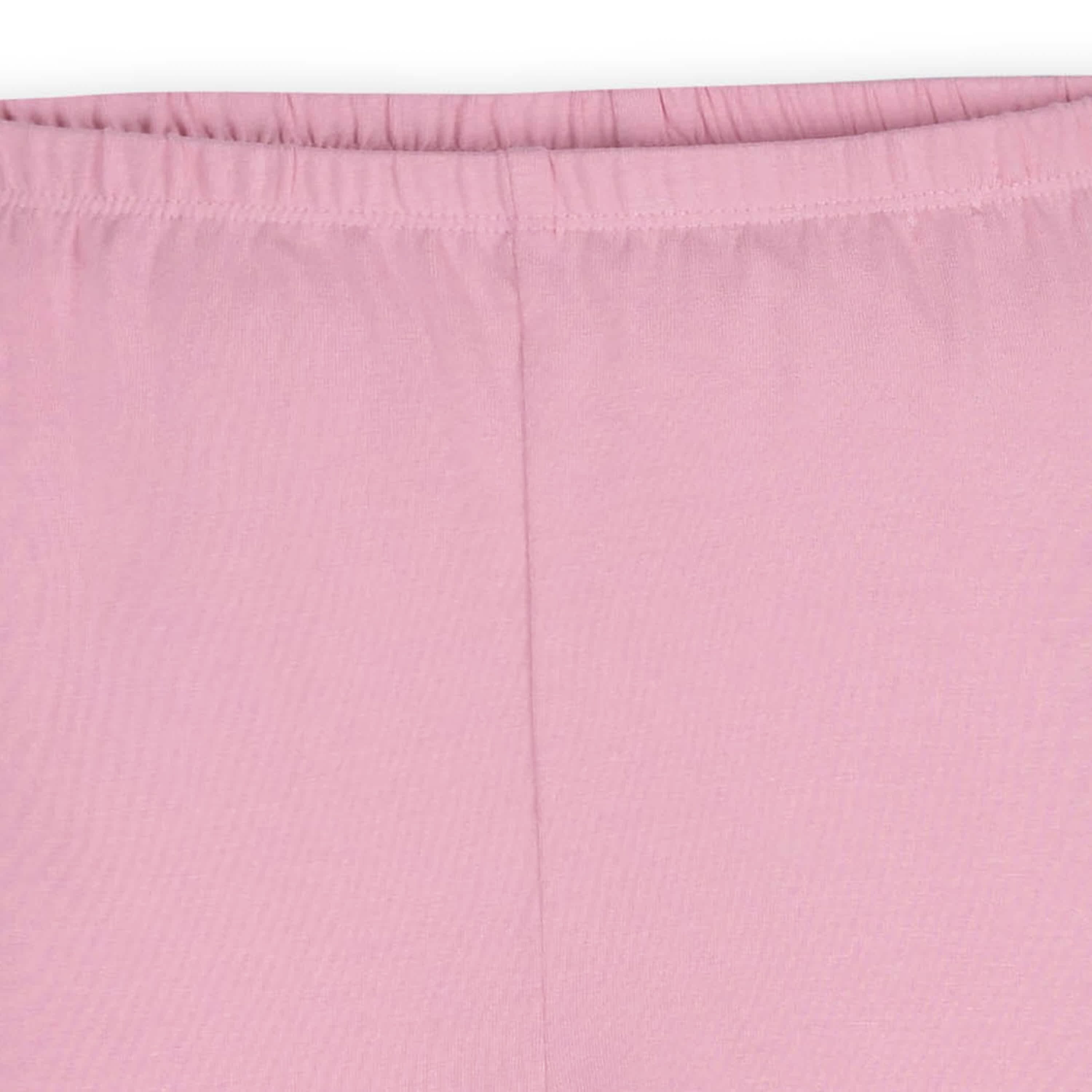 2-Piece Infant & Toddler Girls Sea Pink Buttery-Soft Viscose Made from Eucalyptus Snug Fit Pajamas