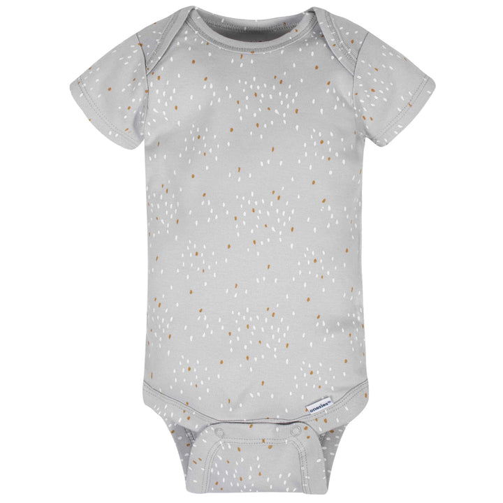 4-Pack Baby Neutral Sheep Short Sleeve Onesies® Bodysuits-Gerber Childrenswear