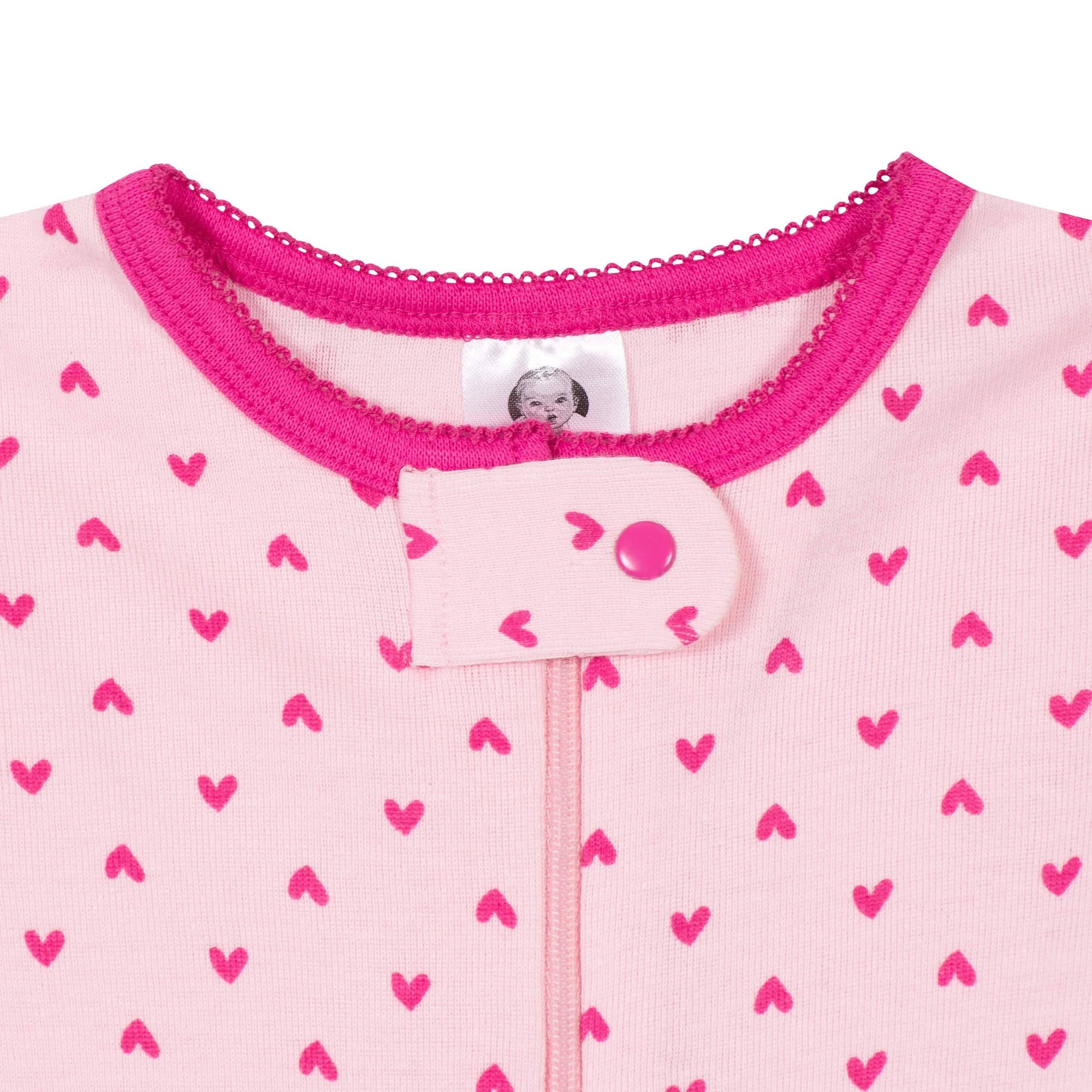 4-Pack Baby & Toddler Girls Dreams & Rainbows Snug Fit Footed Cotton Pajamas-Gerber Childrenswear