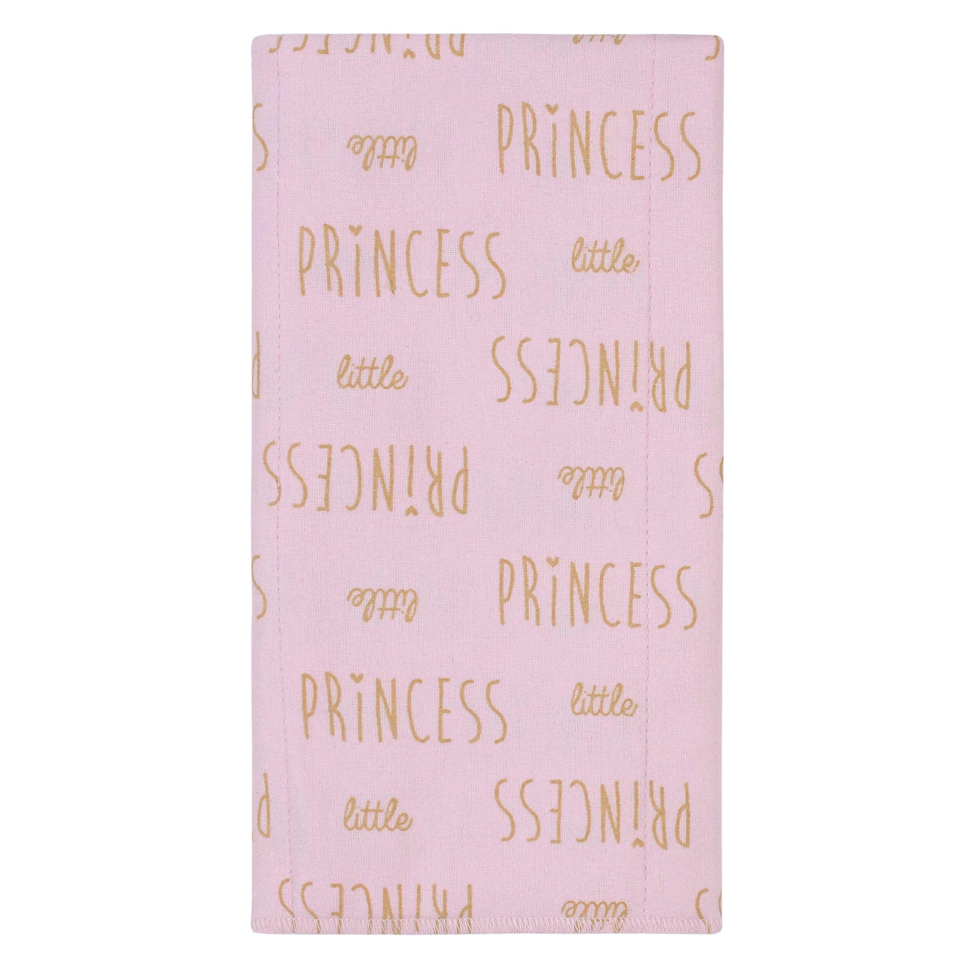 4-Pack Baby Girls Princess Flannel Burp Cloths-Gerber Childrenswear
