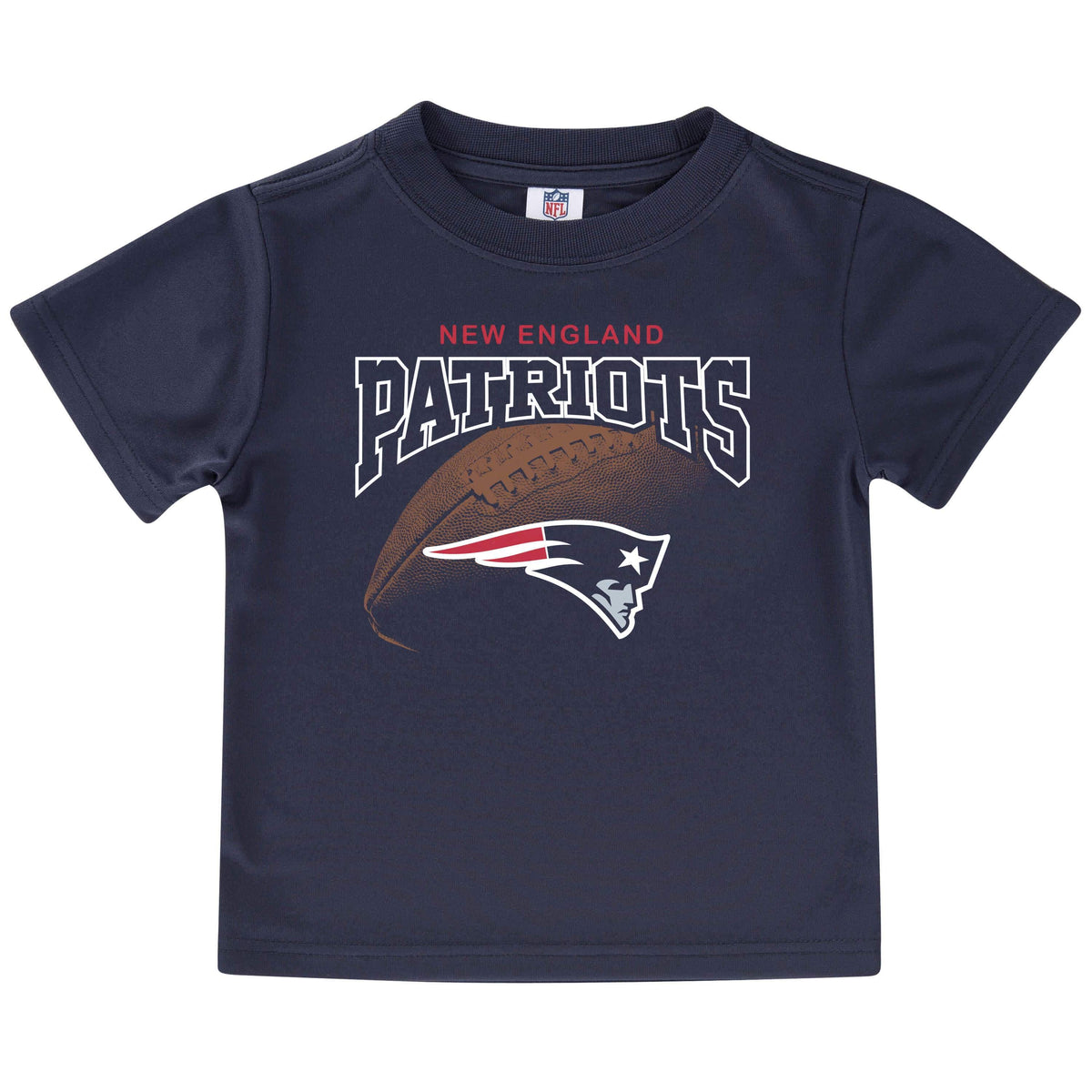 New England Patriots Toddler Boys Tee Shirt-Gerber Childrenswear
