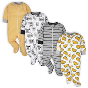 4-Pack Baby Boys Taco Sleep N' Plays-Gerber Childrenswear