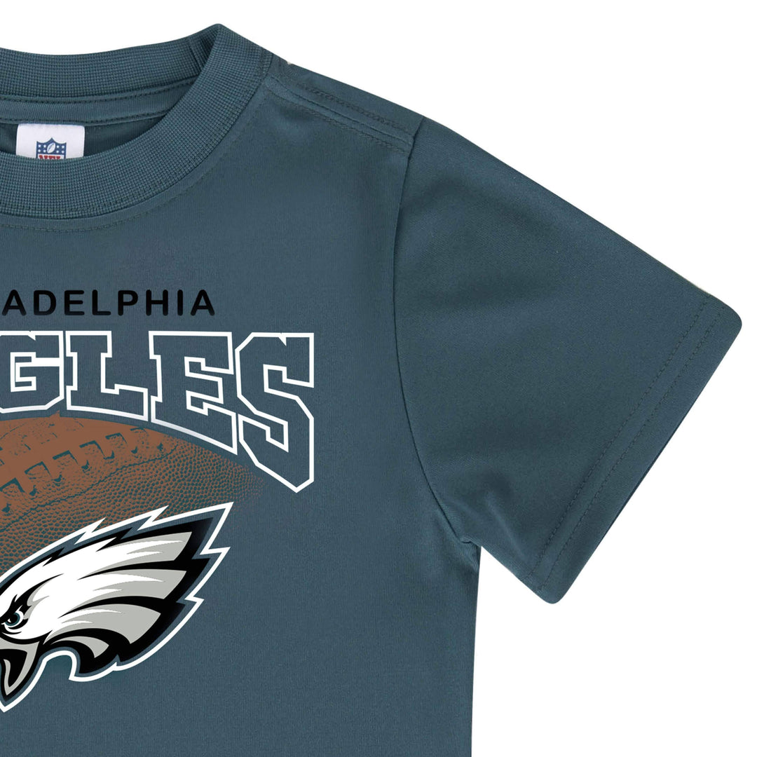 Philadelphia Eagles Toddler Boys Tee Shirt-Gerber Childrenswear