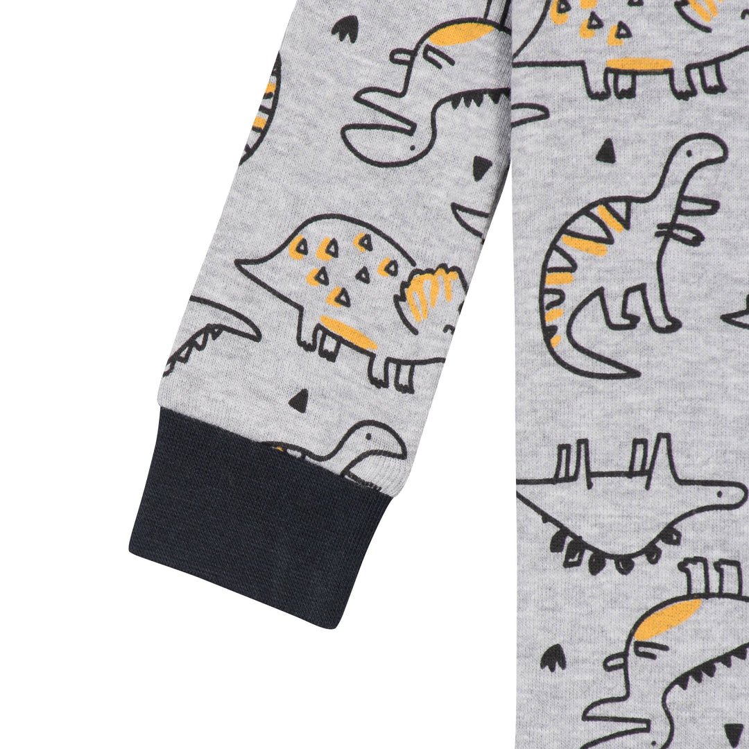 4-Pack Baby & Toddler Boys Dinosaurs & Space Snug Fit Footed Cotton Pa –  Gerber Childrenswear