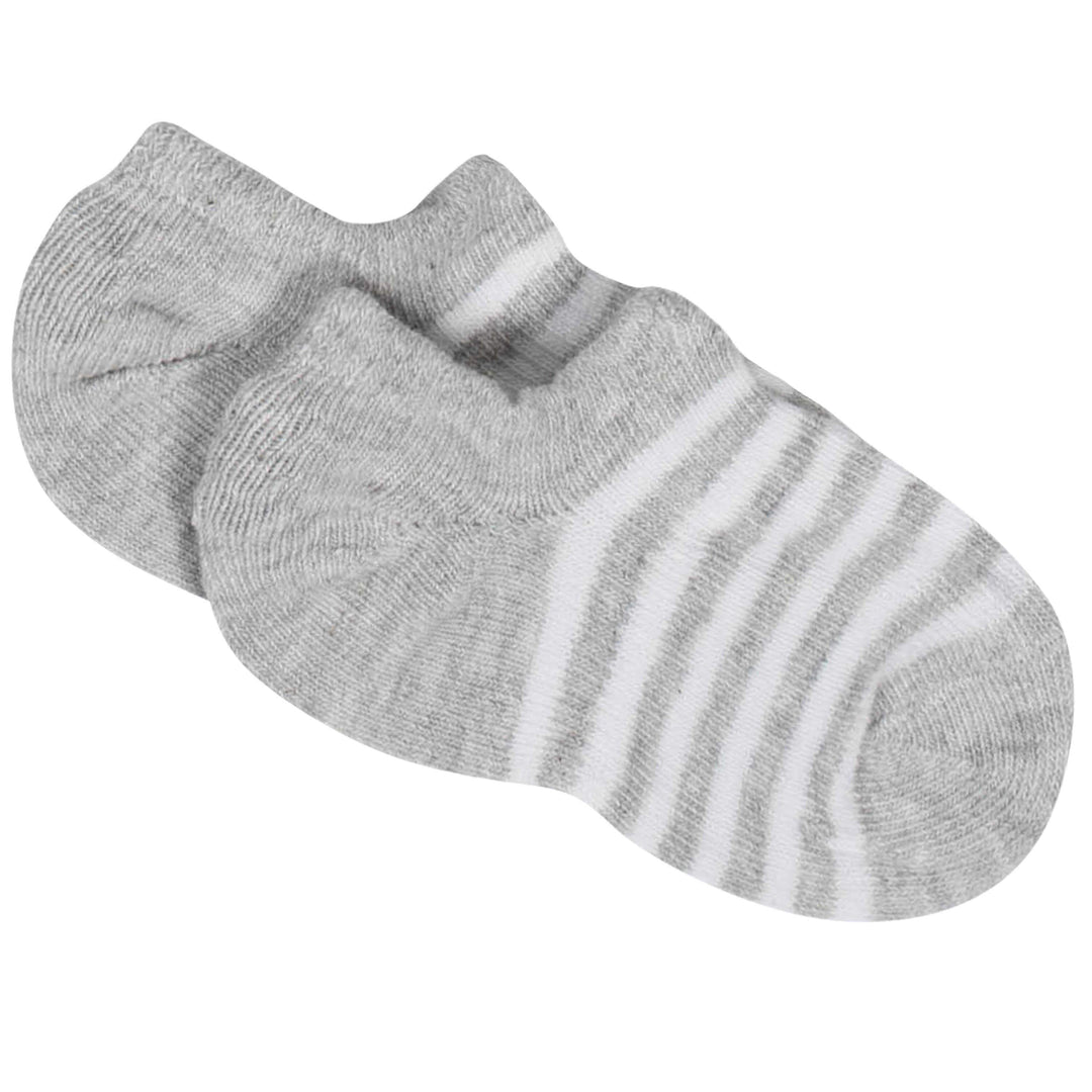 8-Pack Baby Boys' Stripes Wiggle-Proof® No Show Socks-Gerber Childrenswear