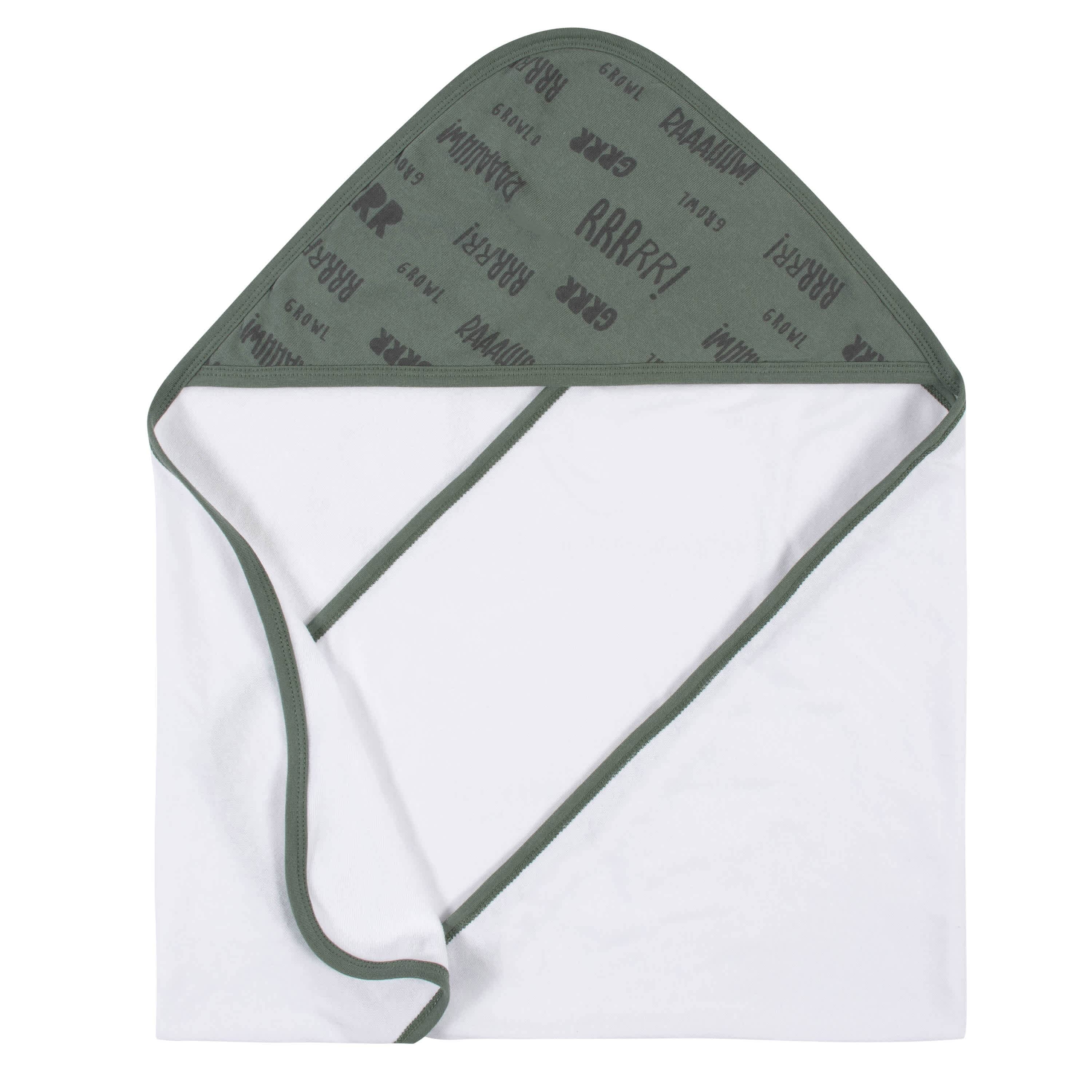 2-Pack Baby Boys Dino Hooded Towels-Gerber Childrenswear