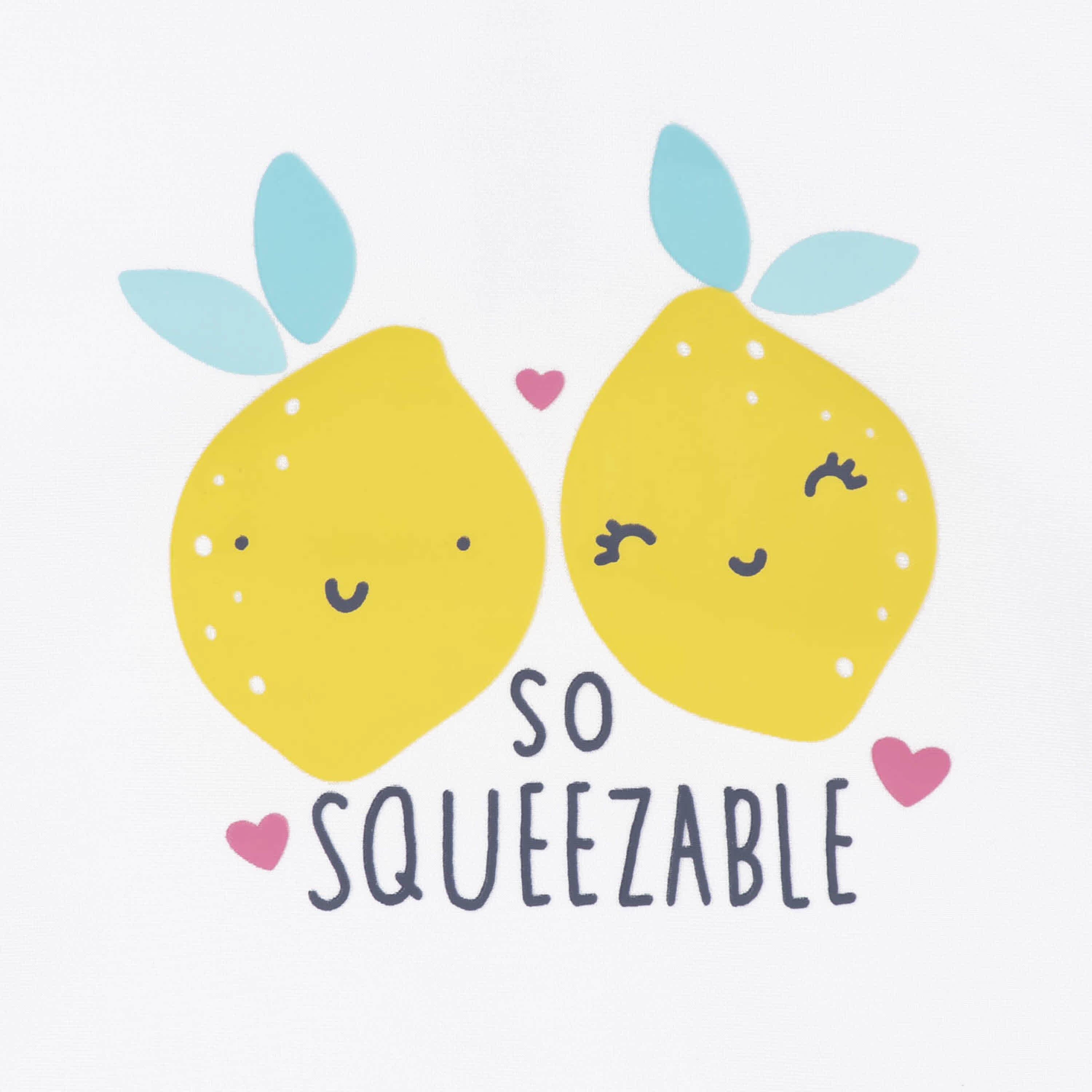 2-Piece Baby & Toddler Girls Lemon Squeeze Rash Guard & Swim Bottoms Set-Gerber Childrenswear