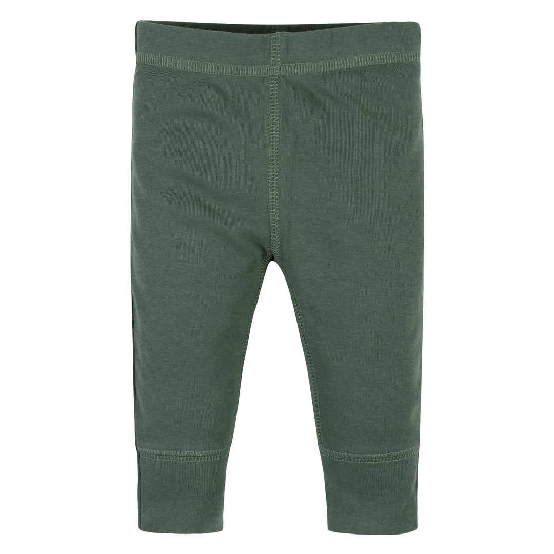 3-Pack Baby Boys Green, Gray, & Blue Pants-Gerber Childrenswear