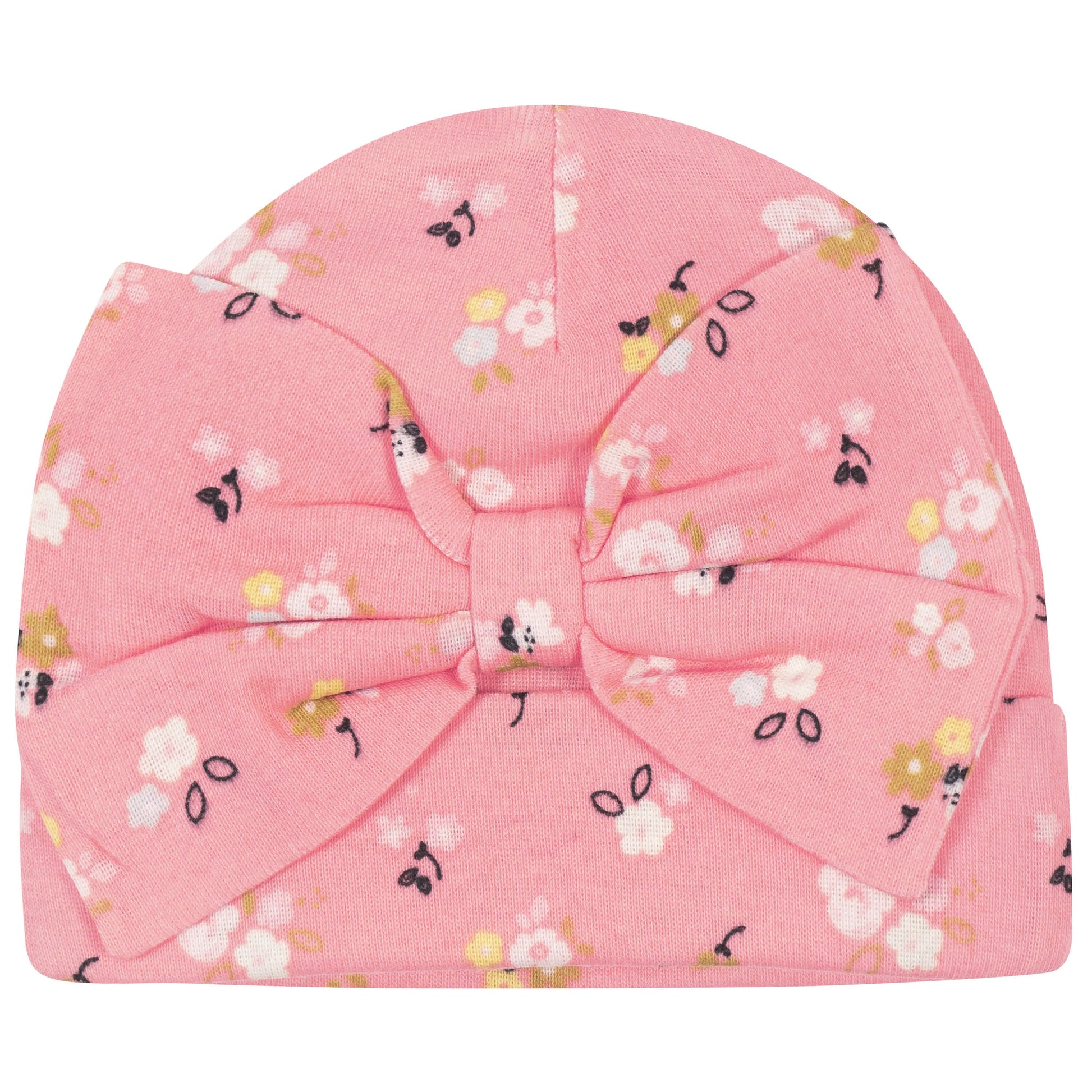 5-Pack Baby Girls Ballerina Caps-Gerber Childrenswear