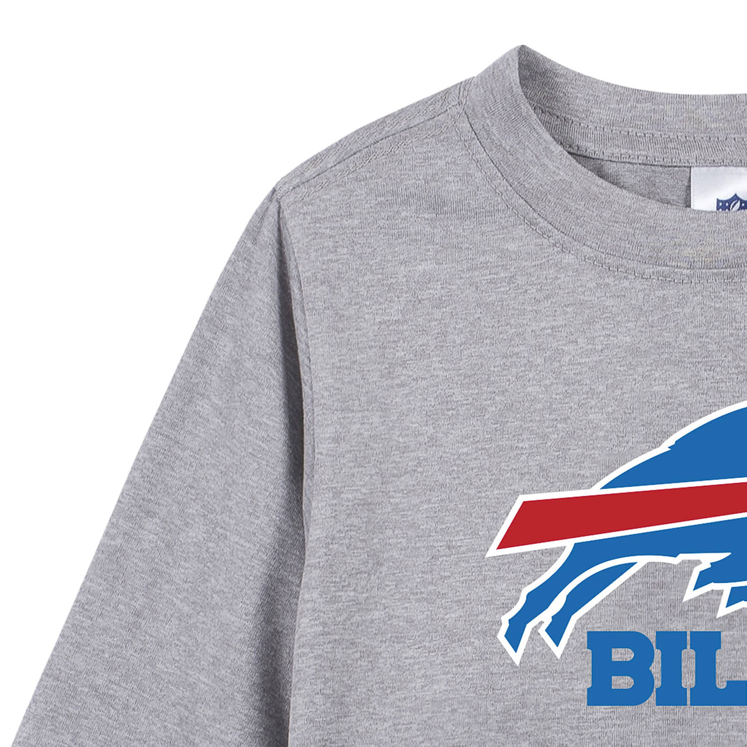 Buffalo Bills Baby Boys Long Sleeve Tee Shirt-Gerber Childrenswear