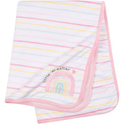 Girls Rainbow Plush Blanket-Gerber Childrenswear
