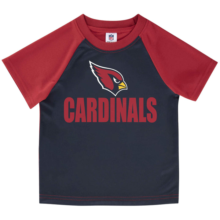 Arizona Cardinals Toddler Boys Short Sleeve Tee Shirt-Gerber Childrenswear