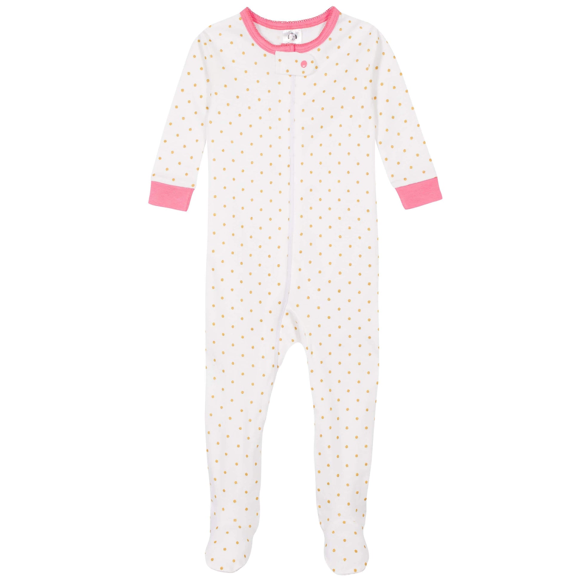 4-Pack Baby & Toddler Girls Dreams & Rainbows Snug Fit Footed Cotton Pajamas-Gerber Childrenswear