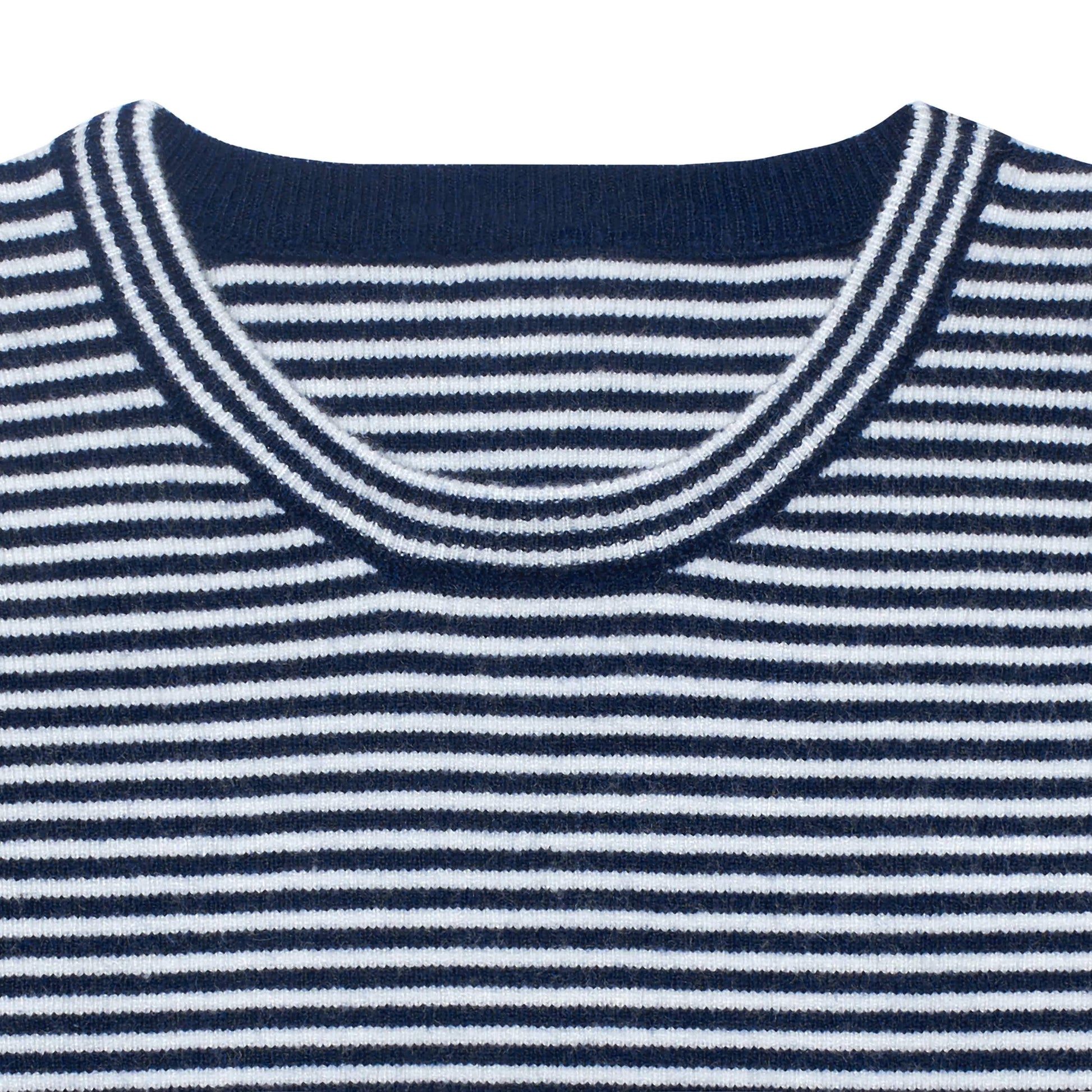 Infant & Toddler Boys Blue Striped Sweater with Pocket-Gerber Childrenswear