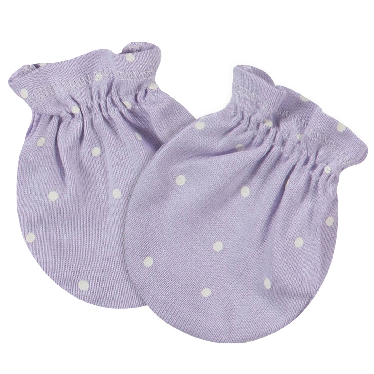 4-Pack Baby Girls Bunny Ballerina No Scratch Mittens-Gerber Childrenswear