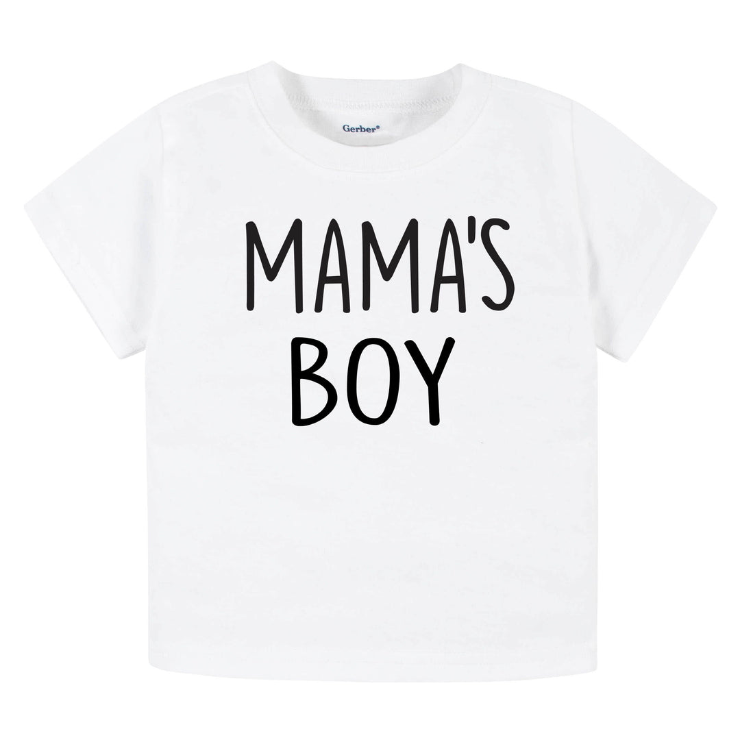Infant & Toddler Boys "Mama's Boy" Short Sleeve Tee-Gerber Childrenswear