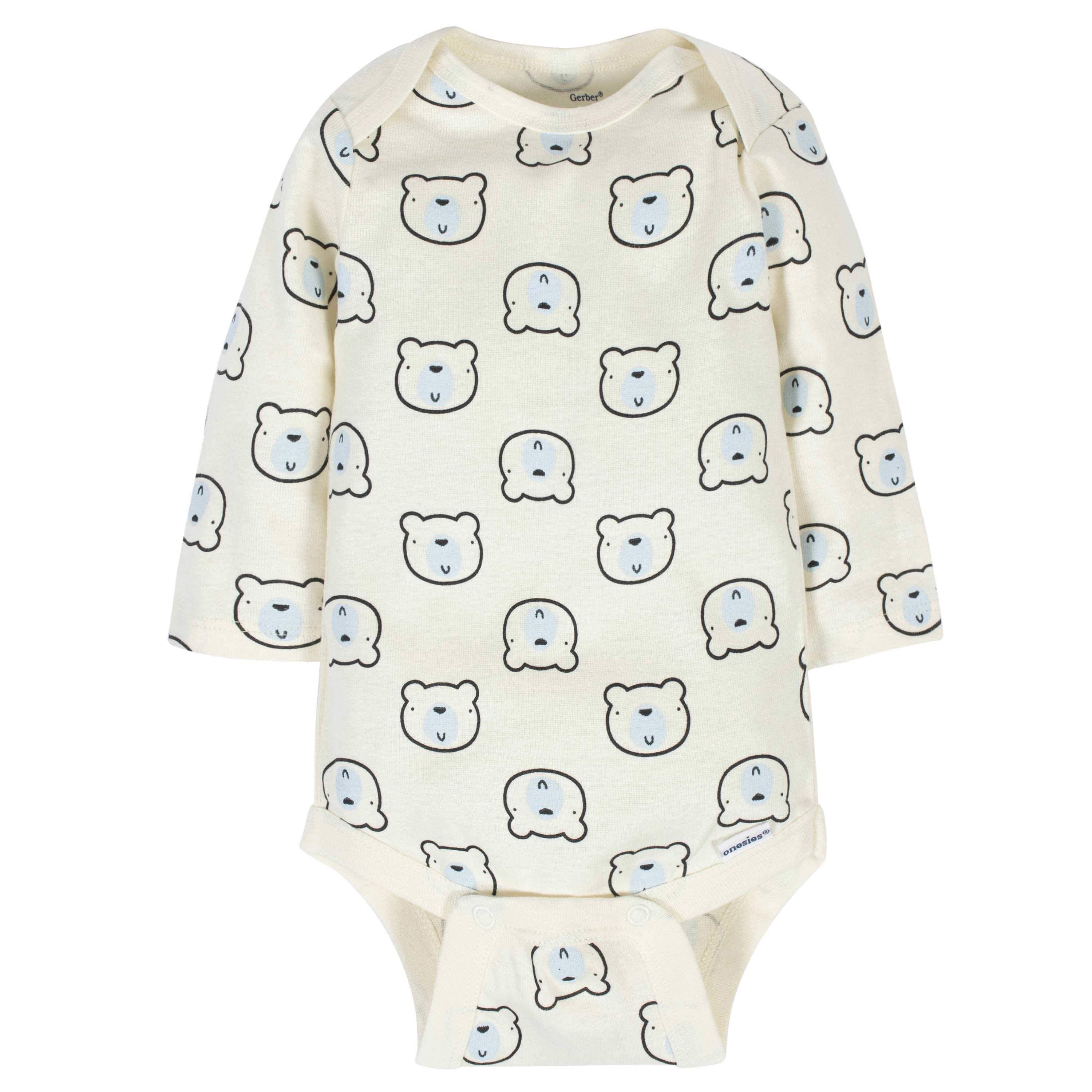 18-Piece Baby Boys Bear Sleep 'N Play, Onesies® Bodysuit, and Burpcloth Set-Gerber Childrenswear
