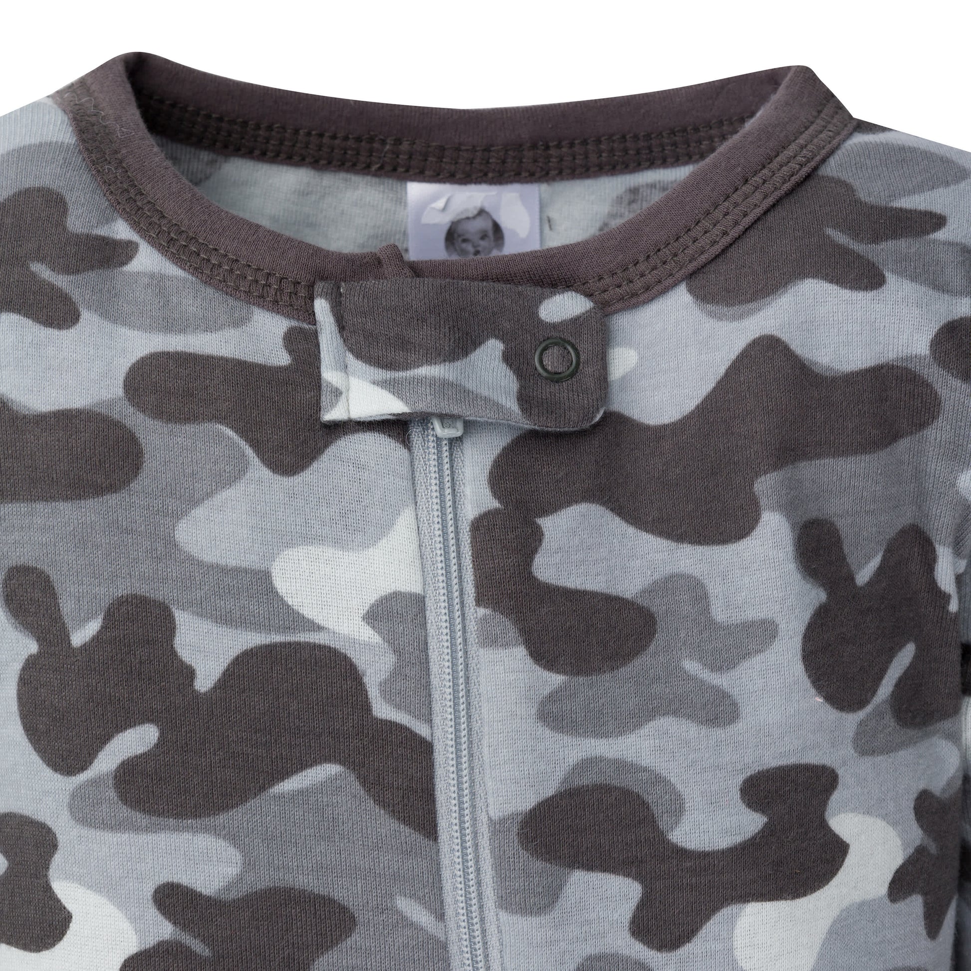 2-Pack Baby & Toddler Boys Camo Snug Fit Footed Cotton Pajamas-Gerber Childrenswear