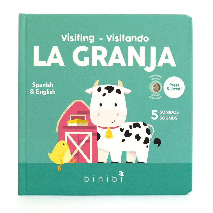 binibi "Visiting - Visitando La Granja" Bilingual Book