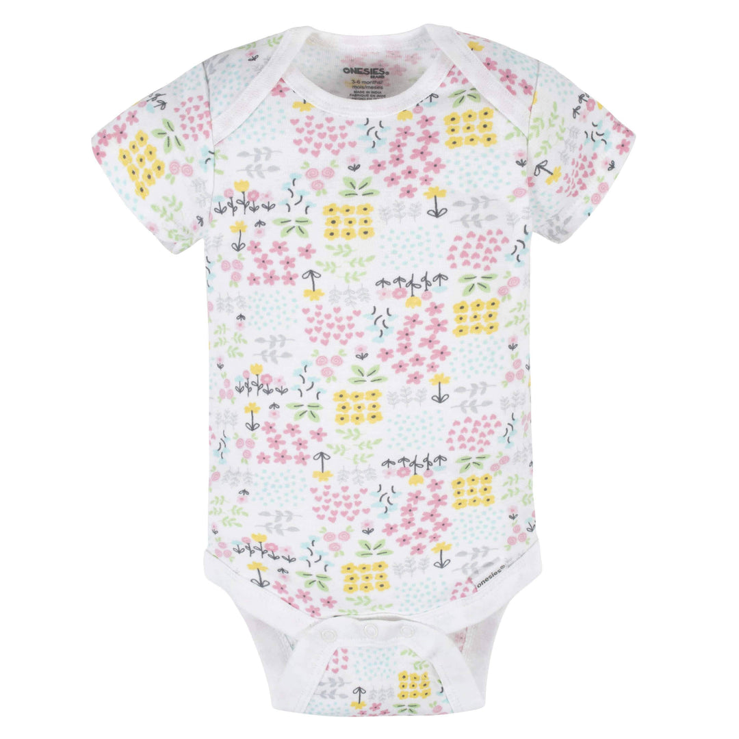 6-Piece Baby Girls Cuddly & Cat Onesies® Brand Bodysuit & Sleep N' Play Set-Gerber Childrenswear