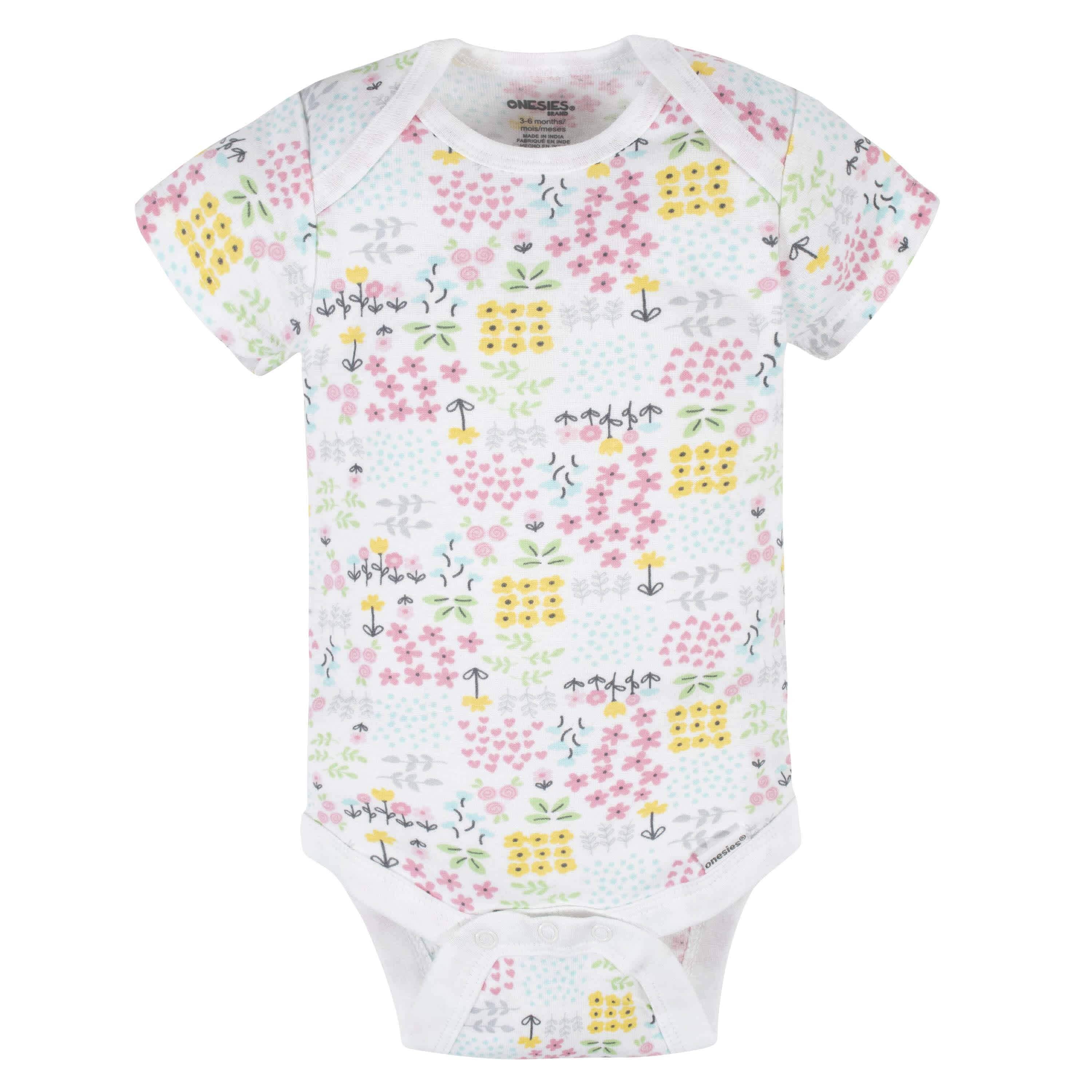 6-Piece Baby Girls Cuddly & Cat Onesies® Brand Bodysuit & Sleep N' Play Set-Gerber Childrenswear