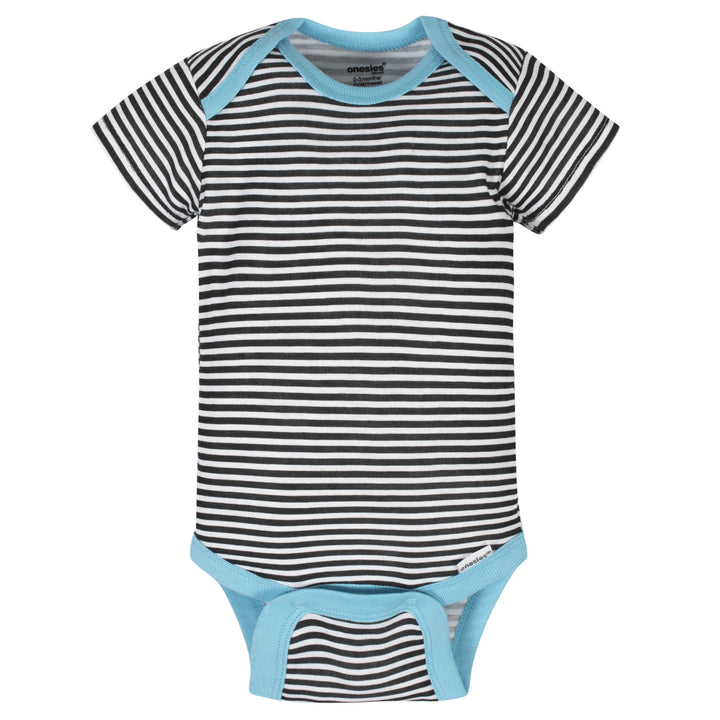8-Pack Baby Neutral Elephant Onesies® Brand Bodysuits-Gerber Childrenswear