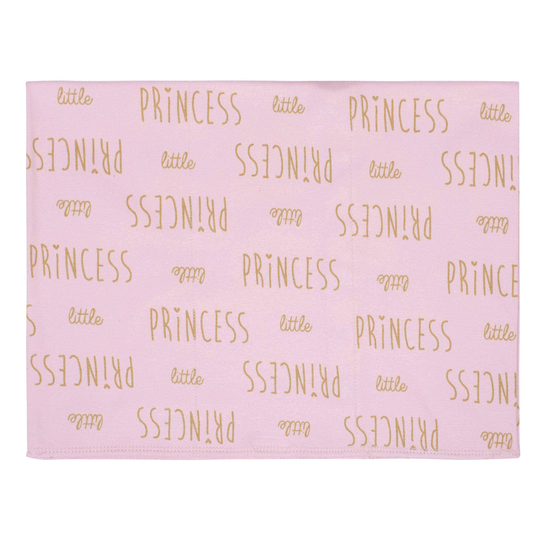 3-Pack Baby Girls Princess Knit Burp Cloths-Gerber Childrenswear