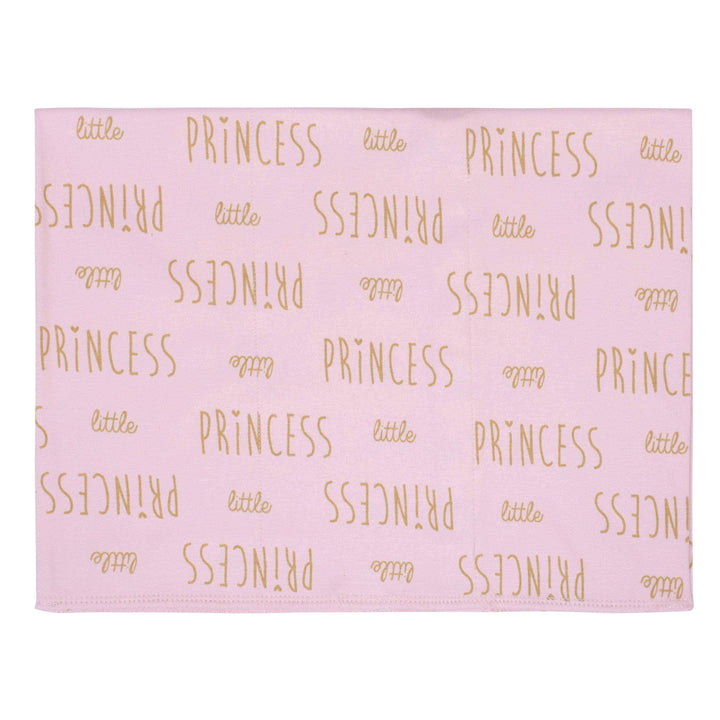 3-Pack Baby Girls Princess Knit Burp Cloths-Gerber Childrenswear
