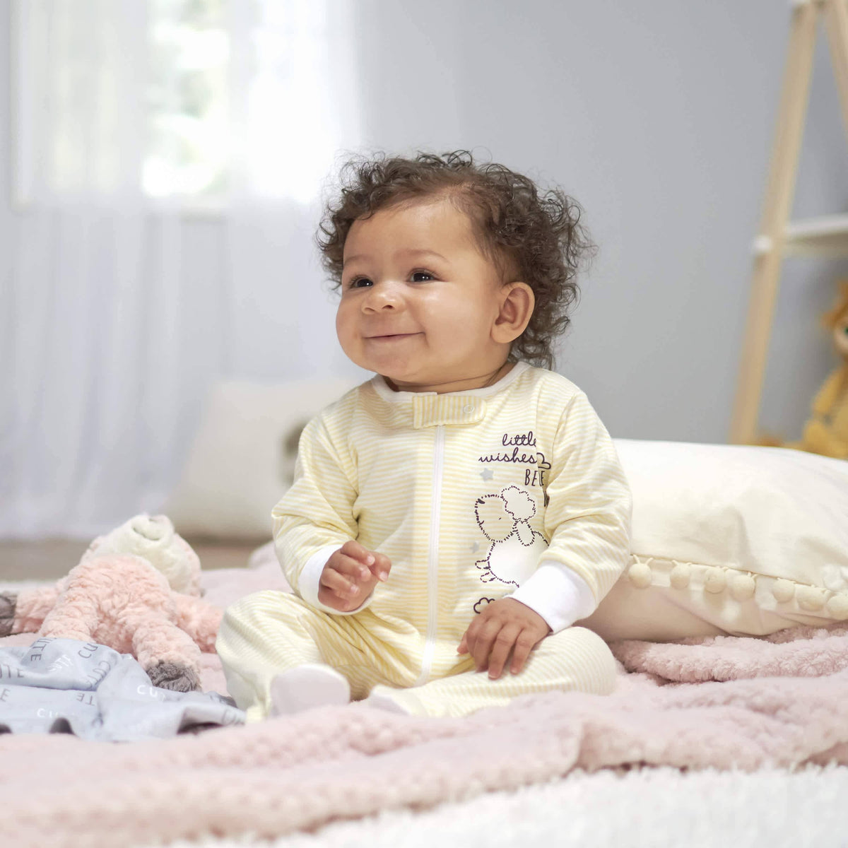 Gerber® 4-Pack Baby Neutral Lamb & Animal Sleep 'N Play Bundle-Gerber Childrenswear