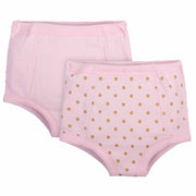 2-Pack Toddler Girls Pink Training Pants with TPU Lining-Gerber Childrenswear