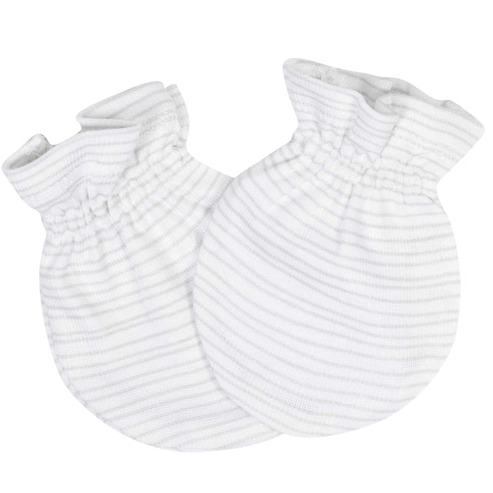 Gerber® 4-Pack Baby Unisex Lamb No Scratch Mittens Set-Gerber Childrenswear