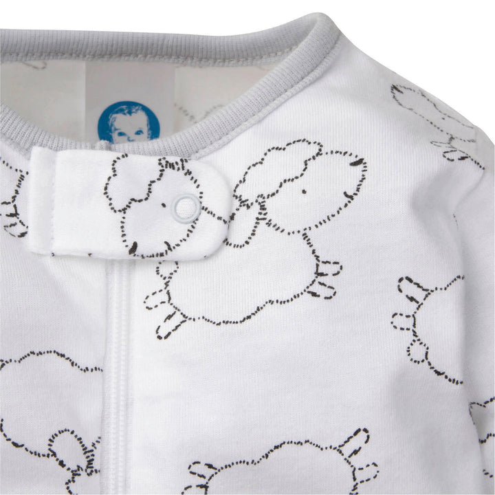 Gerber® 4-Pack Baby Neutral Lamb & Sheep Sleep 'N Play Bundle-Gerber Childrenswear