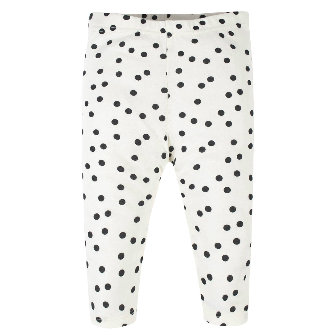 4-Pack Baby Girls Dots Pants-Gerber Childrenswear