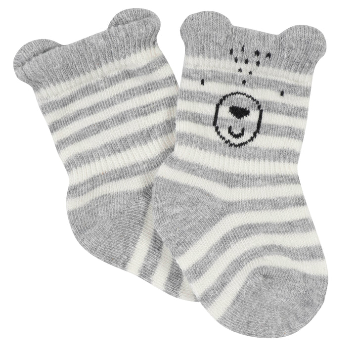 21-Piece Baby Boys Bear Terry Bib, Burpcloth, Mittens, Cap and Bootie Sock Set-Gerber Childrenswear