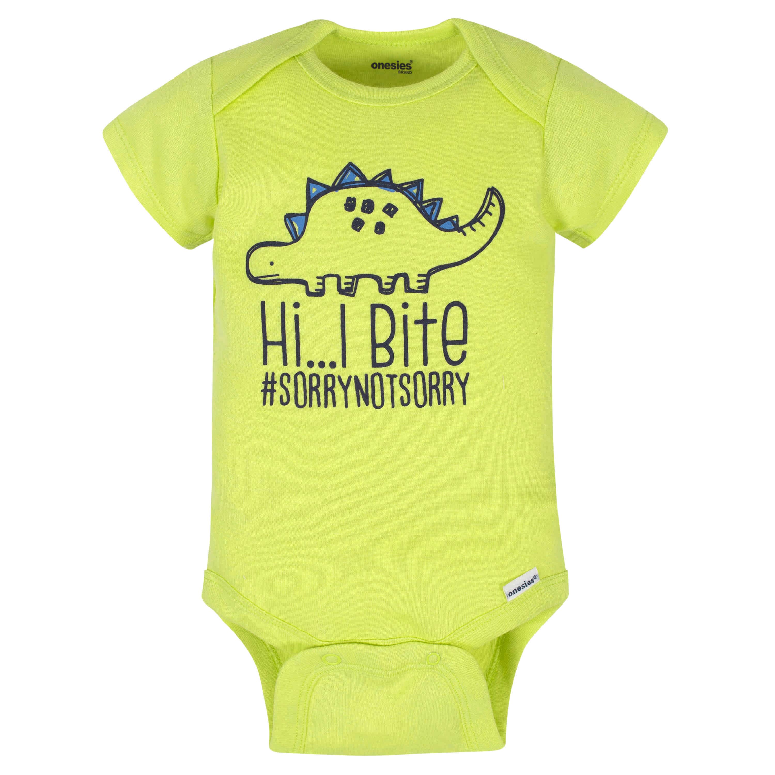 6-Piece Baby Boys Dino Onesies® Brand Bodysuits & Pants Set-Gerber Childrenswear
