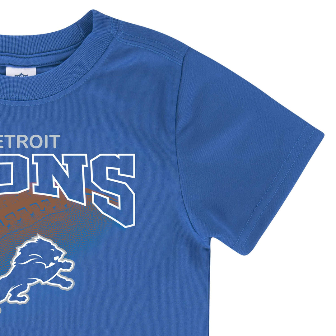 Detroit Lions Boys Tee Shirt-Gerber Childrenswear