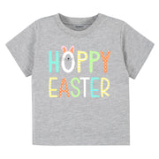 Infant & Toddler Neutral "Hoppy Easter" Short Sleeve Tee-Gerber Childrenswear