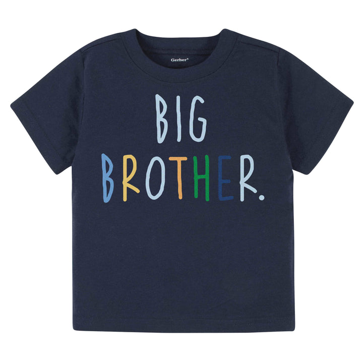Baby & Toddler Boy "Big Brother" Short Sleeve Tee-Gerber Childrenswear