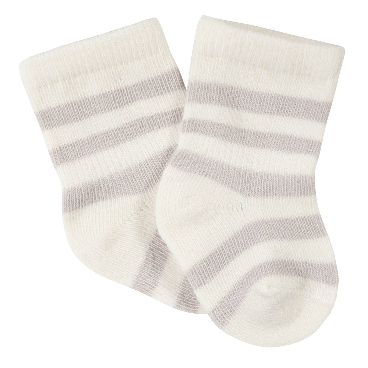 6-Pack Baby Boys Dino Wiggle-Proof™ Jersey Crew Socks-Gerber Childrenswear